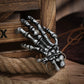 Men's & Women's Skeleton Skull Belt Buckle - Unique Stainless Steel Western Fashion