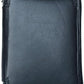 Metal Zip-Around Leather Wallet for Men