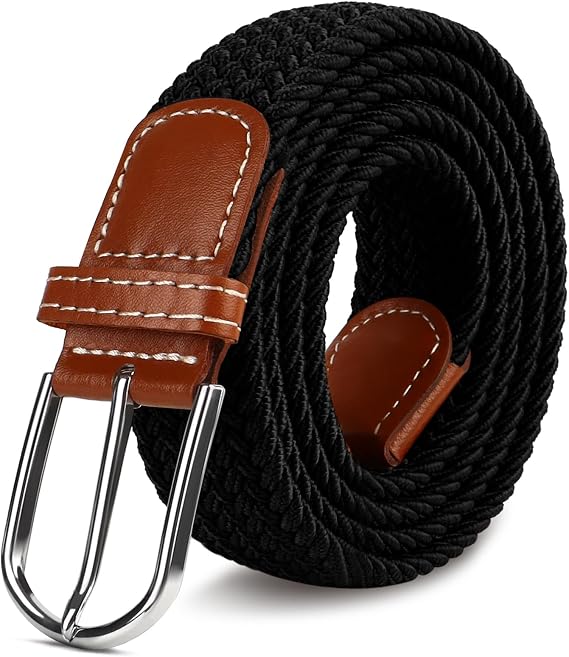 Multicolored Woven Stretch Sport Belt for Men & Women