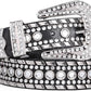 Rhinestone Screw-Lock Western Belt - Bohemian Bling Strap