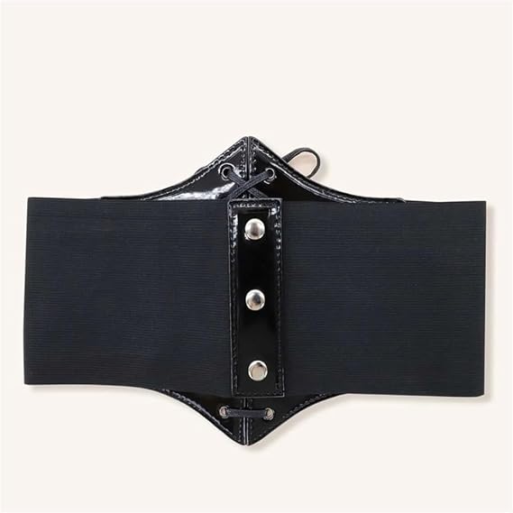 Palace Style Retro Corset Belt - Waist Cinching Elastic
