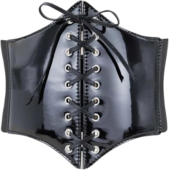 Palace Style Retro Corset Belt - Waist Cinching Elastic