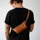 Personalized Leather Hip Bag – Embossed Fanny Pack