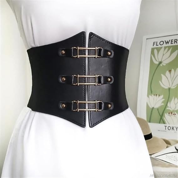 Wide Waist Cincher Corset Belt - Elongating Fit