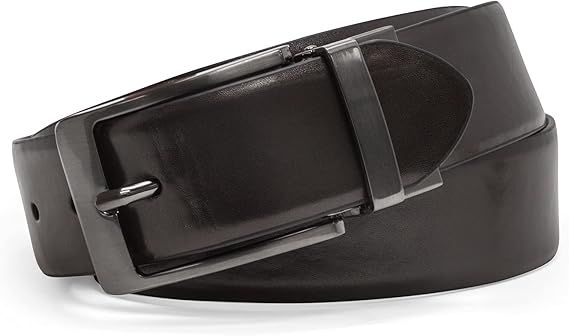 Reversible Leather Belt – Designer Burnished Style