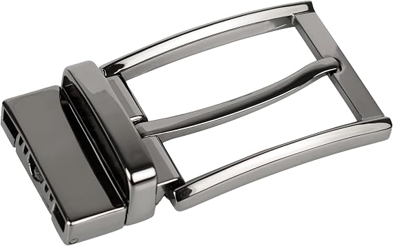 Reversible Nickel Pin Buckle - Casual & Formal Style