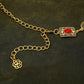 Rhinestone Diamond Concho Chain Belt - Bling Waist Chain