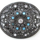 Rhinestone Filigree Boho Cowgirl Statement Belt Buckle