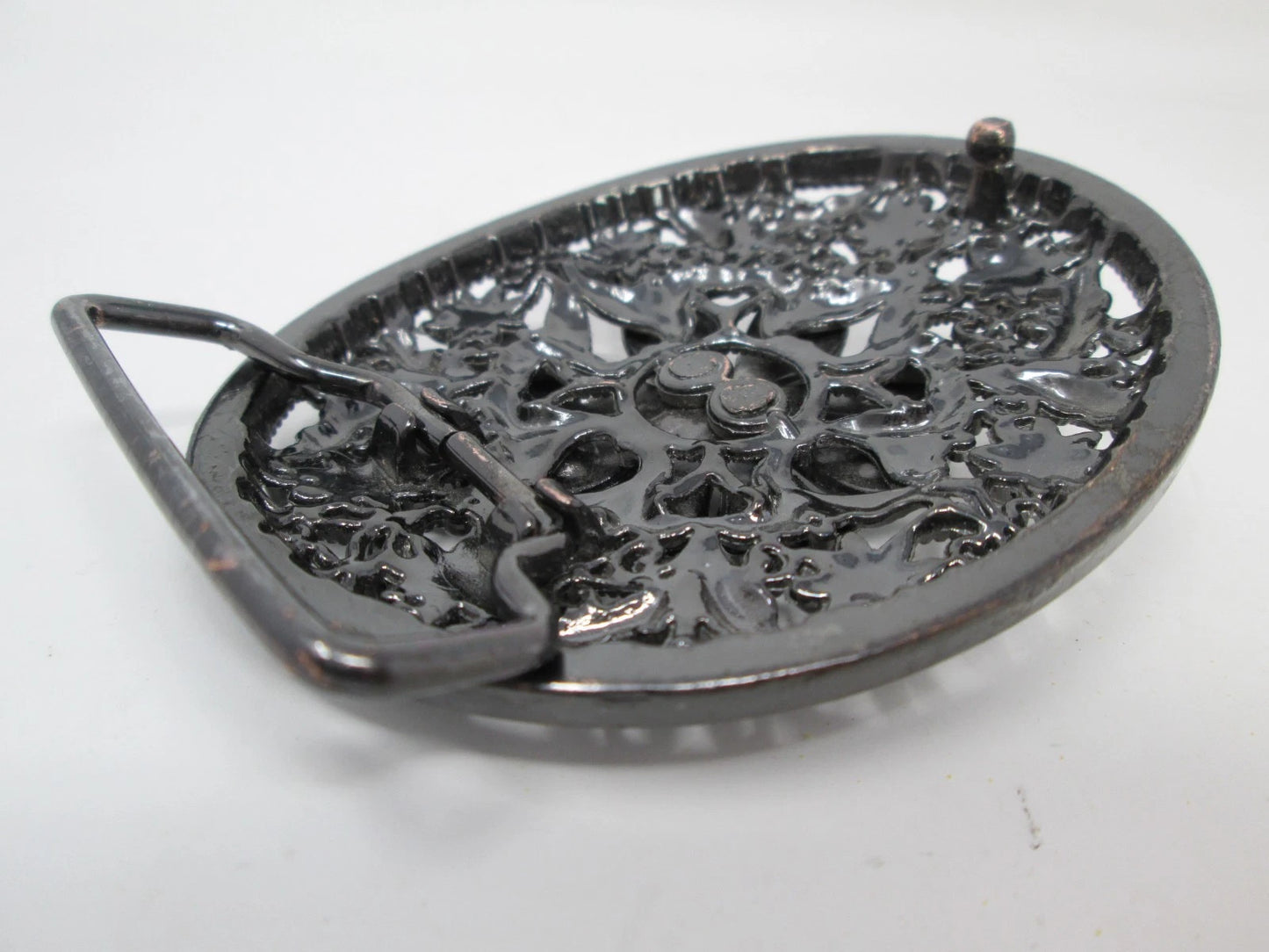 Rhinestone Filigree Boho Cowgirl Statement Belt Buckle
