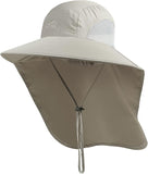 Outdoor Safari Sun Hat - UPF 50+ with Neck Flap