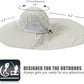 Outdoor Safari Sun Hat - UPF 50+ with Neck Flap