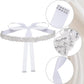 Satin Rhinestone Wedding Waist Belt - Adjustable Sash