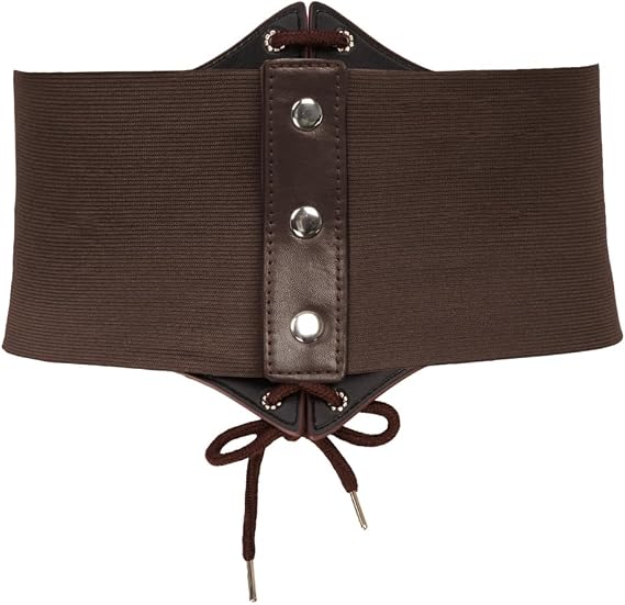 Underbust Cinch Corset Belt - Lace-Up Waist Belt
