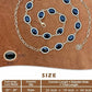 Rhinestone Concho Waist Chain - Sparkly Gold Chain Belt