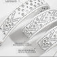 Plus Size Rhinestone Studded Western Belt - Bling Diamond
