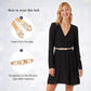 Skinny Alloy Buckle Dress Belt - Minimalist Leather Style