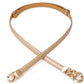 Skinny Alloy Buckle Dress Belt - Minimalist Leather Style