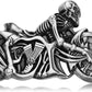 Skull Rider Motorcycle Belt Buckle - Biker Punk Style