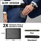 Slim Genuine Leather Bifold Wallet with RFID Blocking