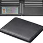 Slim Genuine Leather Bifold Wallet with RFID Blocking