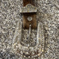 Rhinestone Concho Hair-On Hide Belt - Western Bling Belt