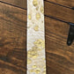 Hair-On Hide Leather Belt with Gold Rhinestone Accents