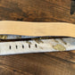 Hair-On Hide Leather Belt with Gold Rhinestone Accents