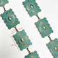 Square Concho Boho Chain Belt - Western Waist Belt