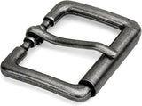 Square Roller Belt Buckle - Retro Workwear Style