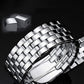 Stainless Steel Pin Buckle Punk Belt - Rust-Free Metal Belt