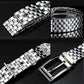 Stainless Steel Pin Buckle Punk Belt - Rust-Free Metal Belt