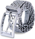 Stainless Steel Pin Buckle Punk Belt - Rust-Free Metal Belt