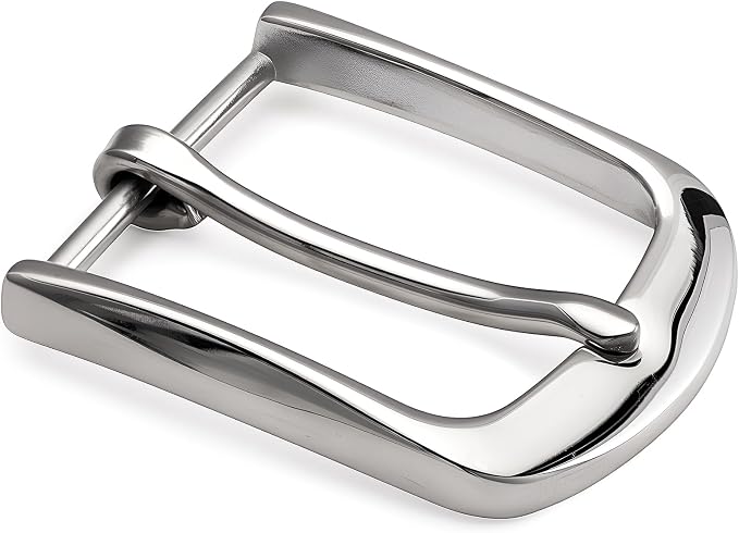 Stainless Steel Polished Buckle - Mirror Finish, Heavy Duty