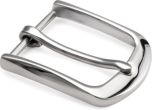 Stainless Steel Polished Buckle - Mirror Finish, Heavy Duty