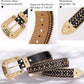 Detachable Buckle Rhinestone Studded Belt - Cowgirl Bling