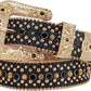 Detachable Buckle Rhinestone Studded Belt - Cowgirl Bling