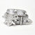 TRB Silver Pirate Skull Rhinestone Belt - Crystal Studded Luxury