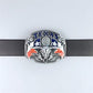 Texas Longhorn Western Belt Buckle for Men - Vintage Bull Head Zinc Alloy