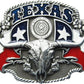 Texas Longhorn Western Belt Buckle for Men - Vintage Bull Head Zinc Alloy