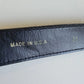 Tiger Print Hair-On Hide Belt - Vintage 90s Style