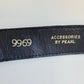 Tiger Print Hair-On Hide Belt - Vintage 90s Style