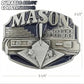 Trowel Design Fraternal Masonic Belt Buckle for Men