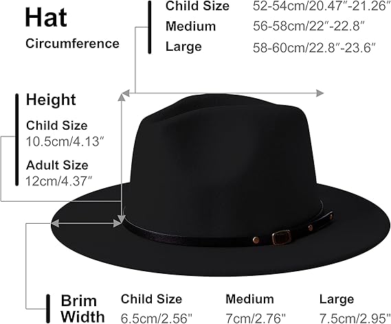 Two-Tone Wide Brim Fedora - Classic Panama Style Hat