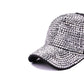 Unisex Engraved Rhinestone Baseball Cap – Sparkle & Chic Everyday Style