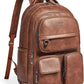 Vegan Leather Laptop Backpack for Women - Large Capacity