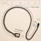 Vintage 70s Western Concho Chain Belt - Navajo Inspired