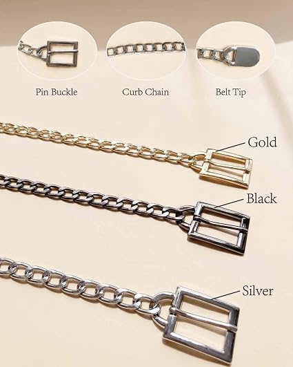Vintage 70s Western Concho Chain Belt - Navajo Inspired