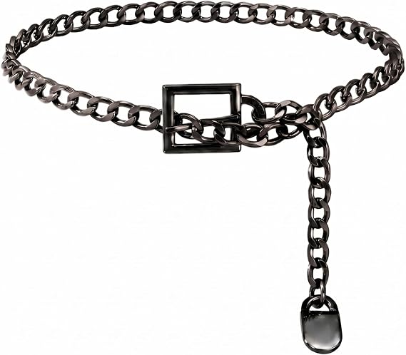 Vintage 70s Western Concho Chain Belt - Navajo Inspired