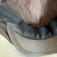 Vintage Brown Leather Ivy Flat Cap - Newsboy Driving Style