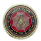 Vintage Compass Fraternal Masonic Belt Buckle